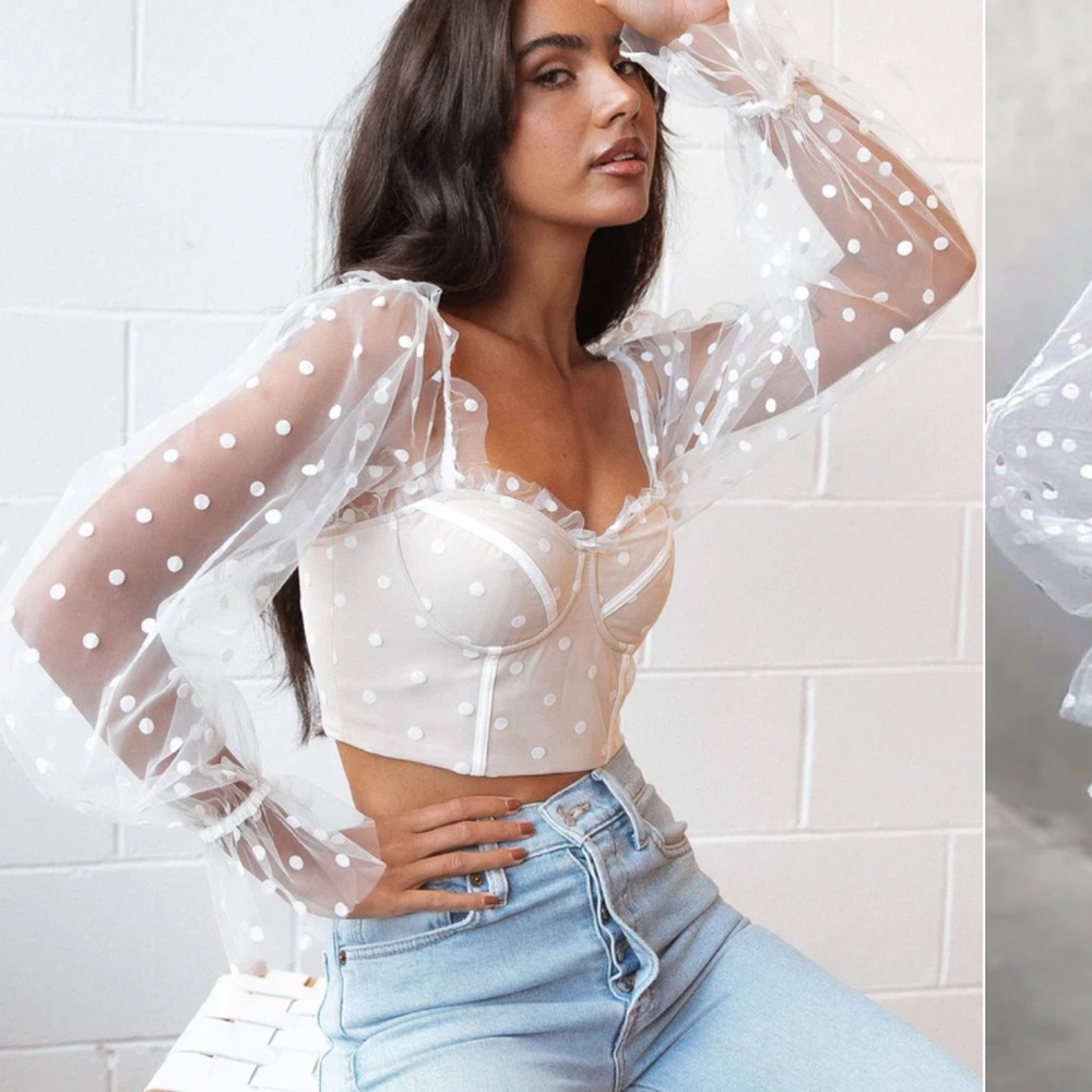 VARINKA TOP - WHITE from Petal + Pup